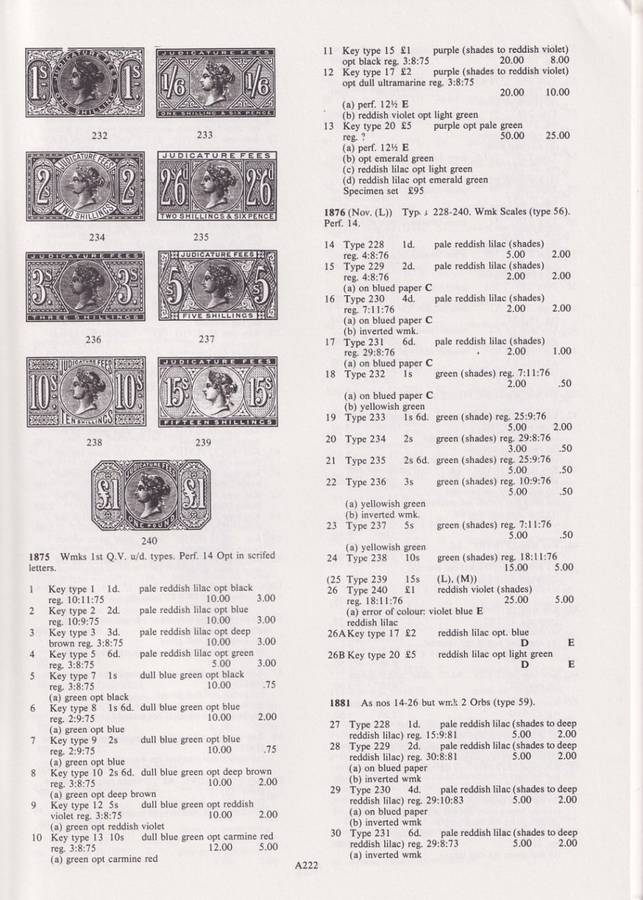 Catalogue of the revenue stamps of the UK, Isle of Man, etc. in 3 volumes